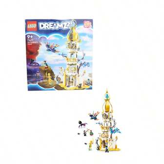 LEGO 71477梦语大师之塔梦幻之城猎人系列益智积木玩具