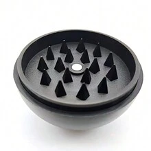 1pc Black Auto Gear Shift Knob 8mm Grinder - Black - View 6