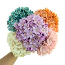 Artificial Colorful Hydrangea Stem Decoration 50cm - 淺粉色 - 查看 3