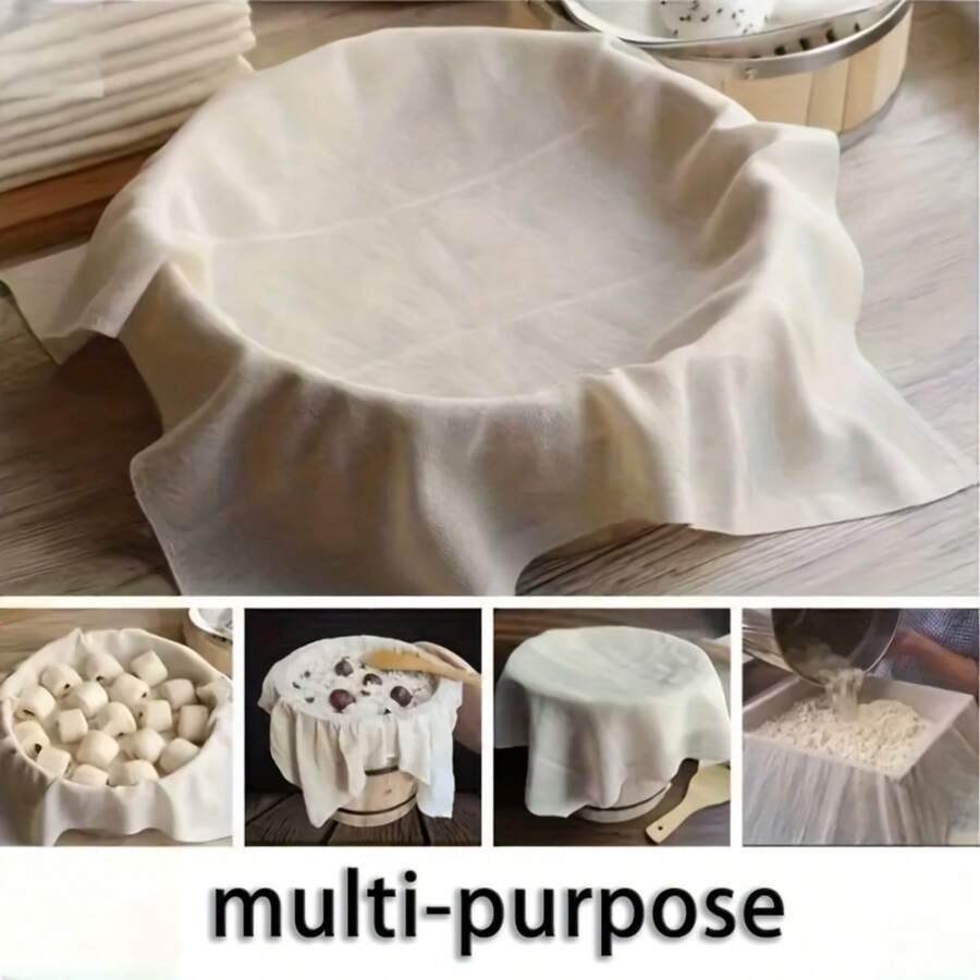 1 szt./2 szt./4 szt. Sitko z gazy do kuchni - wielofunkcyjna niebielona ściereczka do gotowania do sera, jogurtu, mleka orzechowego, bulionu kostnego, herbaty, kawy i innych - wielokrotnego użytku i narzędzie kuchenne - Wiele specyfikacji - Zobacz 1