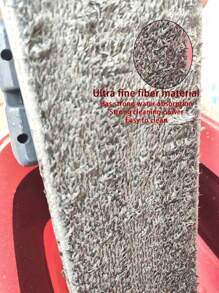 1/3/5 Stücke Ersatz-Wischtücher, dickere flache Wischkopf-Reinigungstücher mit Doppelseite, selbstklebende Wischbezüge ohne Handwäsche