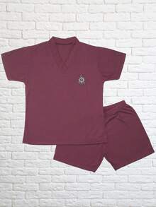 Kit 2 Summer Pajamas For Boys And Children Short Sleeve Shirt - 綠色 - 查看 7