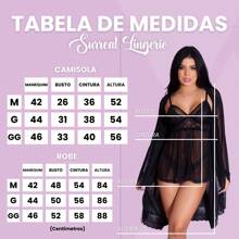 Robe + Tulle Nightgown + Sexy Lingerie Set With Delicate Details Seductive Elegant Provocative - trắng - Xem 3