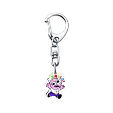 1PC Cute Smiling Acrylic Keychains For Accessories Bag Pendant Key Chain Ring Jewelry Fans Friends Gifts Car Accessories Bag Charm Backpack For School Letter Goth Y2k - Multicolor - View 9