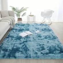 Super Soft Long Carpet, Fluffy Tie Dye Shaggy Rug For Living Room, Bedroom, Nursery, Dormitory, Teen's Room Decoration Gifts Birthday Graduation