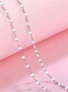 1pc Stylish Heart Shape Pendant Necklace Women Jewelry Valentine's Day Gift Valentines - Heart Necklace - View 11