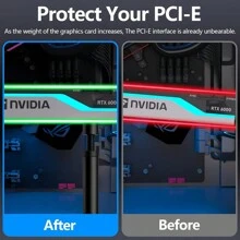 Graphics Card GPU Support Bracket Video Card Sag Holder Bracket GPU Holder Anti Sag Stand