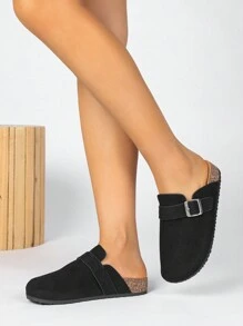 Women's Slip-On Flat Sandals, Comfortable & Minimalist Casual Slippers, Versatile And High-Quality