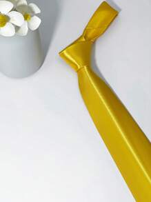 1 条男士 8CM 果冻色 15 色休闲时尚领带，办公室/婚礼/派对正装配饰 - 彩色 - 查看 6