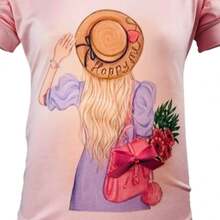 Blouse REF 1007 Children's - 淺粉色 - 查看 2