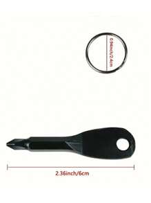 1/3/5pcs Portable Screwdriver Outdoor Edc Multifunctional Tool With Slot Head & Key Ring Outdoor Compact Multitool Flathead & Screwdriver With Keychain Mini EDC Keyring Handy Emergency Tool Multipurpose Mini Repair Kit Camping Accessory Mini Pocket Repair Tool Gadget - Multicolor - View 13