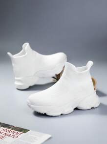 Giày thể thao trẻ em New Style Campus màu trắng, giày thể thao cho bé trai bé gái tuổi teen & cha mẹ và con cái - trắng - Xem 4