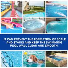 Swimming Pool Cleaning Tablets: Pool Water Quality Clarify, Odor Removal, Stain Removal, Multipurpose Cleaning Effervescent Tablets - Blue - View 8