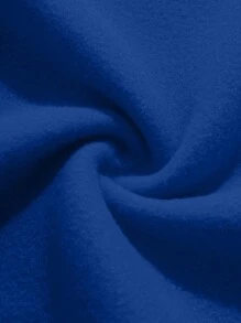 Custom Text Women's Hooded Sweatshirt - Personalize Add Your Own Text/Name To Design Your Personalized Printed Sweatshirt, Women Tops ,Fall Tops ,Blue Top,Custom Top,Custom Sweatshirt,Winter Clothes,Personalized Text, Long Sleeve - Blue - View 8