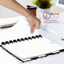 Disco Notebook + Iscool 140 Pages Smart Glamour PB Leaves