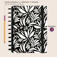 Disco Notebook + Iscool 140 Pages Smart Glamour PB Leaves