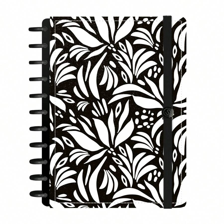 Disco Notebook + Iscool 140 Pages Smart Glamour PB Leaves