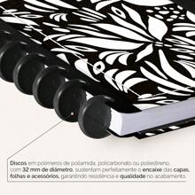 Disco Notebook + Iscool 140 Pages Smart Glamour PB Leaves