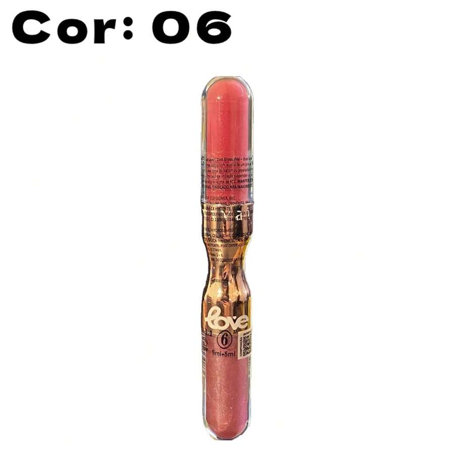 Love Vivai Liquid Lipstick And Gloss Duo - 06 - 查看 1