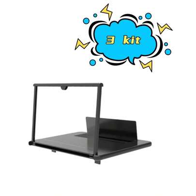 3 unidades Amplificador De Imagem Da Tela Do Celular Lupa 3D Promoçã