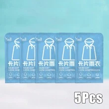 1/3/5/7 pièces Imperméable jetable Carte de compression portable Emballage Dérive extérieure Voyage Poncho en plastique imperméable épais taille unique, pour adultes hommes et femmes. Poncho jetable épais et long, adapté aux activités de plein air quotidiennes, au camping, à la randonnée, à la pêche, à la randonnée, aux voyages, au cyclisme. Emballage individuel Fournitures essentielles de voyage Accessoires de voyage Incontournables de voyage Vacances à la plage Vacances d'été Fournitures scolaires Retour à l'école - Multicolore - Voir 24