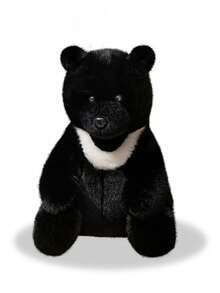 3Styles 毛绒熊玩具黑熊毛绒娃娃北极熊填充动物棕熊毛绒丛林动物玩具儿童生日礼物圣诞装饰家居 - 彩色 - 查看 7