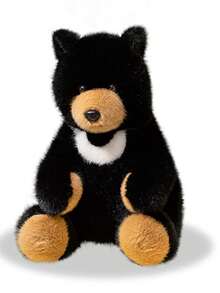 3Styles 毛绒熊玩具黑熊毛绒娃娃北极熊填充动物棕熊毛绒丛林动物玩具儿童生日礼物圣诞装饰家居 - 彩色 - 查看 5