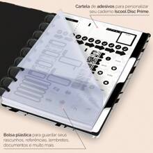 Disco Notebook + Iscool 140 Pages Smart Glamour PB Stripes