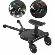 Universal Boards Portable Board With Seat Standing Stable Two Wheel Design 360° Rotation Accessory - Variant1 - View 3