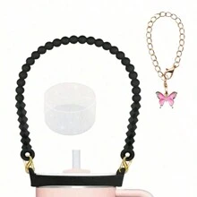 1/2 pièces Porte-bouteille d'eau avec sangle, convient aux bouteilles de 8 oz à 40 oz, sangle pour bouteille d'eau, compatible avec les accessoires de la tasse (tous les produits n'incluent pas les tasses d'eau)
