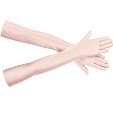 D EXCEED 1/3/4/10 双女式 20 世纪 20 年代长款派对手套，复古风格晚礼服配饰手套，适合万圣节派对、婚礼、母亲和教师礼物