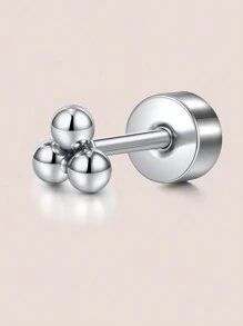 1 件 16G 20G 银软骨耳环套装，不锈钢蝴蝶蛋白石花朵羽毛心形星星月亮 CZ 耳钉平背软骨海螺耳轮穿孔珠宝女士，平背耳环，防过敏 CZ 耳钉，软骨耳环耳屏耳轮穿孔珠宝情人节、妈妈、母亲、母亲节、礼物 - 銀色 - 查看 22