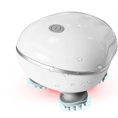 Masajeador eléctrico para el cabelludo, dispositivo de masaje para el cabelludo de silicona, herramienta de masaje para la cabeza, cepillo masajeador para el cabelludo, masajeador para gatos