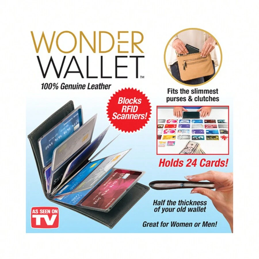 Cartera negra Wonder Wallet, vista en TV | Mode de Mujer | SHEIN España