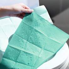10pcs Available In 4 Styles One Time Adhesive Firm Toilet Seat Cushion Essential For Travel Hotel Accommodation Extended Thickened Toilet Seat Cushion Bathroom Decor Fall Decor - Multicolor - View 5