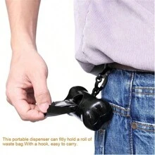 Unscented 1000x Waste Bags - Black - View 9