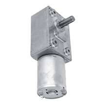 Motor Reductor de 12V Encoder de Motor de Engranaje Helicoidal de Alto (6rpm) - Plateado - Ver 5