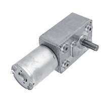 Motor Reductor de 12V Encoder de Motor de Engranaje Helicoidal de Alto (6rpm) - Plateado - Ver 10