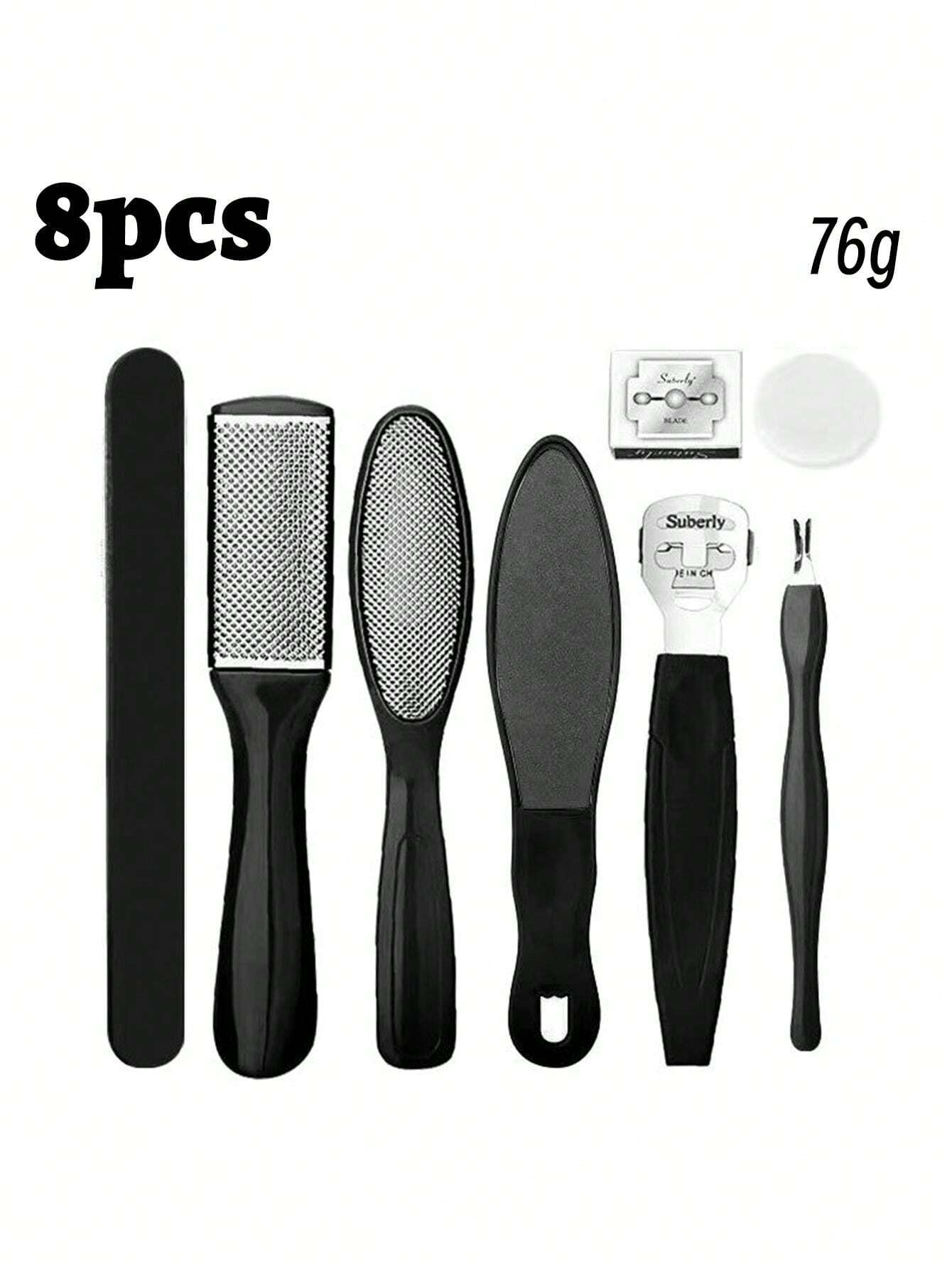 1/8/10pcs Foot Rub Pedicure Set Scraping Foot File,Exfoliating Clean