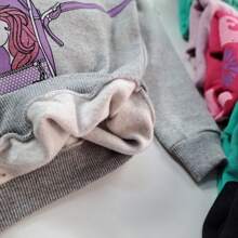 Kit 3 Assorted Winter Children's Sets - Kit 3 Children's Sets For Girls 3 Blouses Coats + 3 Pants From 1 To 8 - Nhiều màu - Xem 5