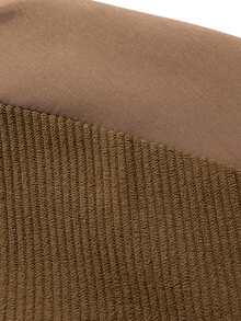 Áo khoác gió nhẹ màu trơn có khóa kéo thường ngày cho nam, mùa xuân và mùa thu - Cà phê nâu - Xem 6