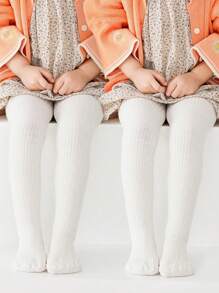 1pc Girls' Black Drawstring Skin-friendly Thin Velvet Leggings, Comfortable And Versatile, Suitable For Daily Wear In Autumn And Winter - Black - View 19