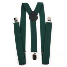 1 pieza Tirantes elásticos ajustables de unicolor multiestación unisex, adecuados para fiestas, bodas y otras ocasiones formales, accesorios de otoño-invierno para disfraces de Halloween, adecuados para adolescentes, jóvenes, hombres, uso casual, al aire libre, deportivo, vacaciones, regalos de graduación, cumpleaños, uso diario para salir, bodas y fiestas, y como regalo de disfraz de Halloween