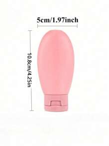 3 件可再填充硅胶旅行瓶防漏可挤压硅胶旅行装容器，硅胶旅行瓶套装用于填充化妆品洗发水液体，防漏可再填充容器，实用旅行瓶套装，旅行洗漱用品瓶洗发水旅行容器旅行洗发水容器 PP 乳液瓶，旅行必需品家居浴室装饰返校