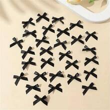 20 chiếc nơ bằng nylon hỗn hợp dùng làm đồ thủ công DIY, nơ thủ công 0,39" X 1,97" dùng làm kẹp tóc, bao bì, đồ trang trí, không cần dùng điện - Nhiều màu - Xem 7