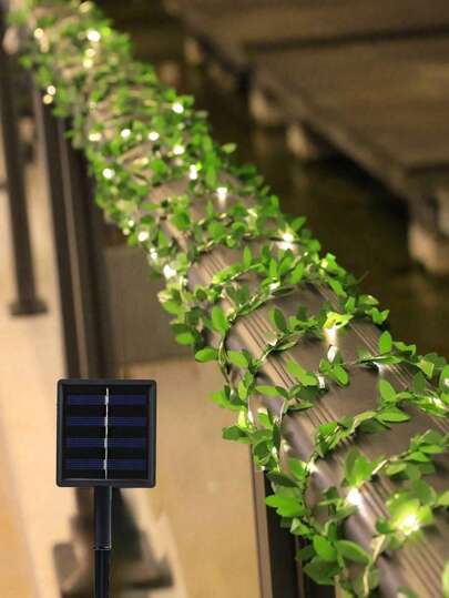 1 件 20/30/50L 4m/5m/7m LED 太阳能铜线灯管，防水氛围仙女灯，户外露营装饰灯，彩虹灯管，庭院、花园、家居装饰太阳能户外灯