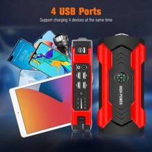 Car Jump Starter 99800mAh Portable USB Power Bank Battery Charger Booster Clamp - 1 - 查看 4