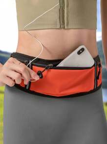 腰包，跑步腰包，便携式健身包，水壶袋，骑行手机袋，防水 - 彩色 - 查看 4
