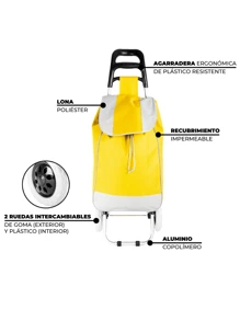 Carrito Para Mandado Sencillo - Amarillo - Ver 3