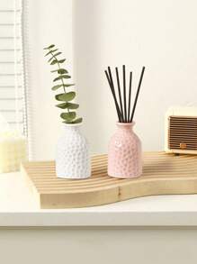 1 chiếc bình gốm nhỏ, kiểu dáng tối giản, thích hợp để trang trí nhà cửa, bàn cà phê, kệ sách, bình đơn, quà tặng sinh nhật/tốt nghiệp, bình thủy tinh trang trí phòng. - Nhiều màu - Xem 5